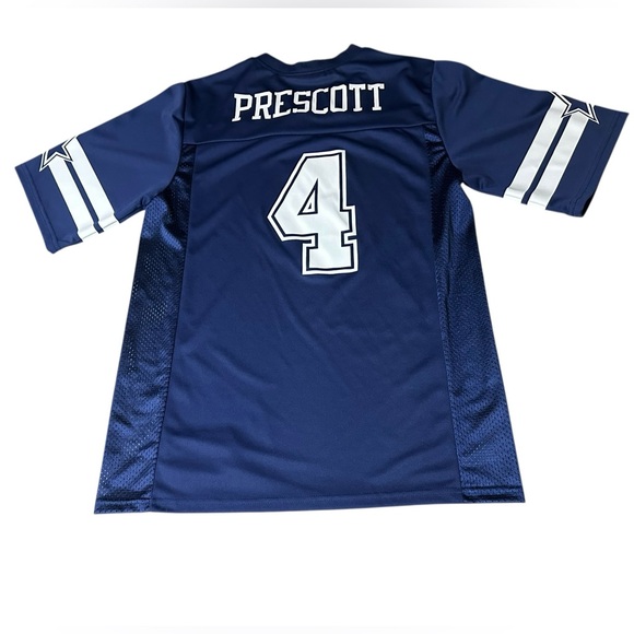 Dallas Cowboys Team Apparel Men Dak Prescott Home Jersey Sz Small - Picture 2 of 9